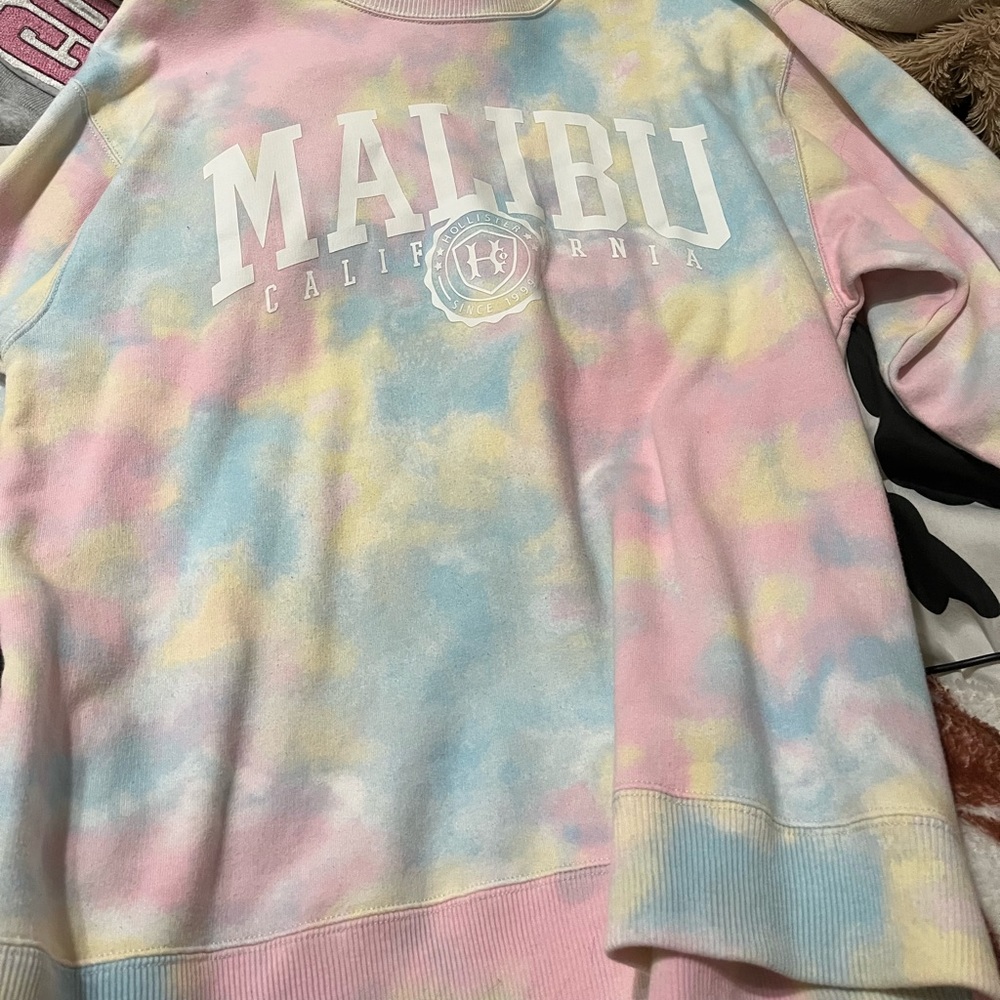Tie Die Hollister Crewneck